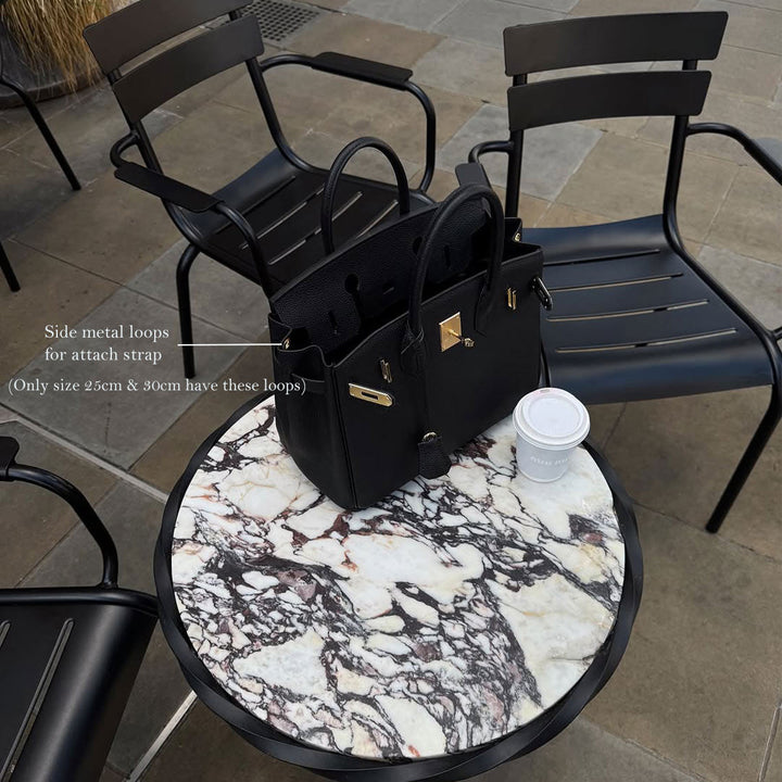 Top Grain Leather X-large Inspired Birk Handbag