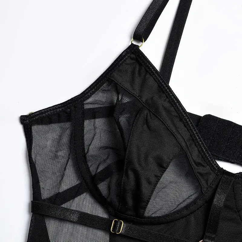 Lennox – 2-Piece Bodysuit Lingerie Set – Where Fitted Meets Fierce
