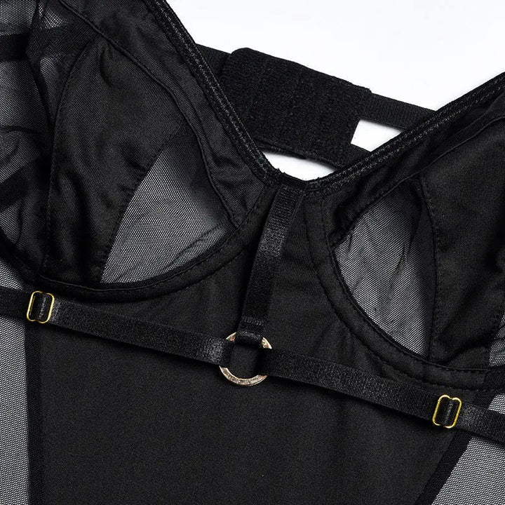 Lennox – 2-Piece Bodysuit Lingerie Set – Where Fitted Meets Fierce
