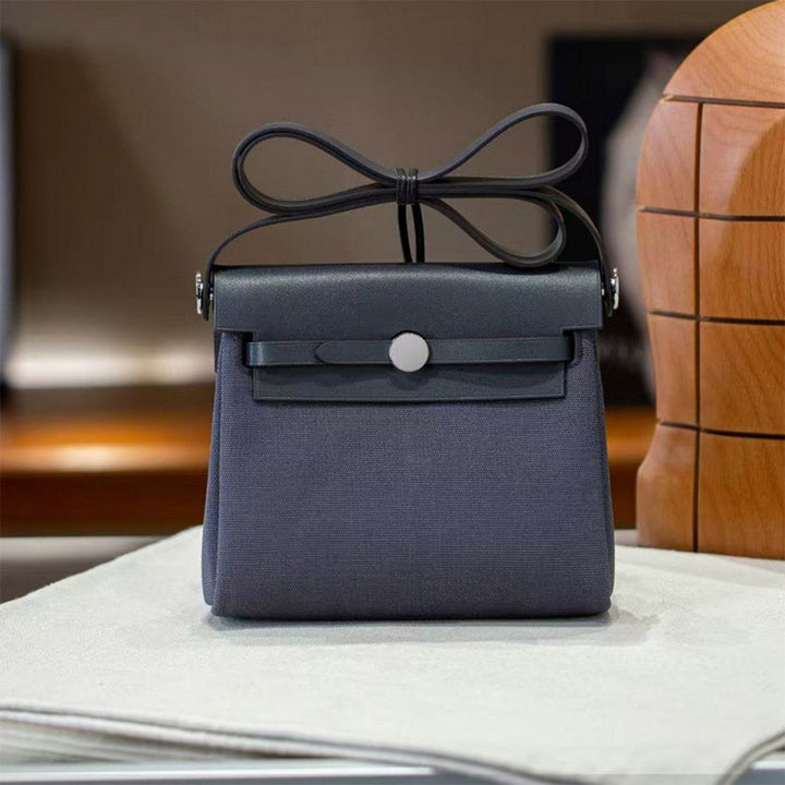 Leather Inspired Mini Herbag Shoulder Bag
