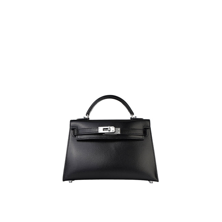 Top Grain Leather Inspired Mini Sellier Kelli Bag
