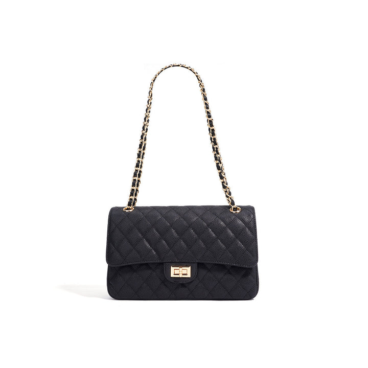 Textured Leather Inspired 2.55 Chain Bag