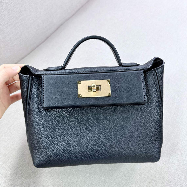 Top Grain Leather Inspired Wings Handbag