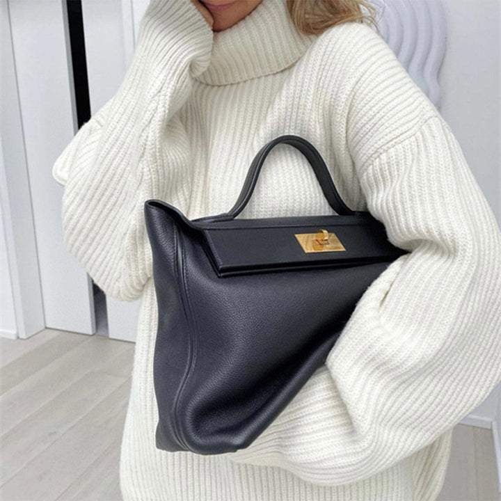 Top Grain Leather Inspired Wings Handbag