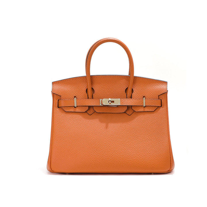 Top Grain Leather X-large Inspired Birk Handbag