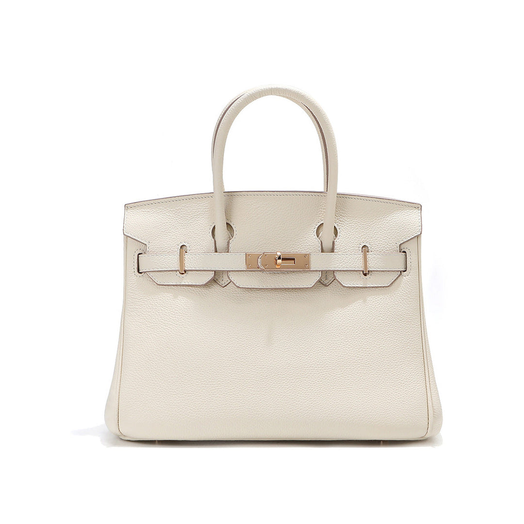 Top Grain Leather X-large Inspired Birk Handbag