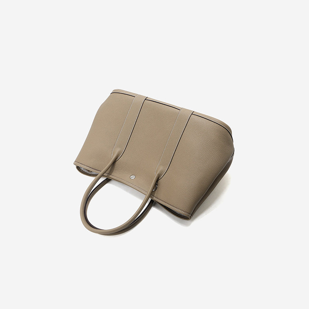 Top Grain Leather Inspired Garden Handbag