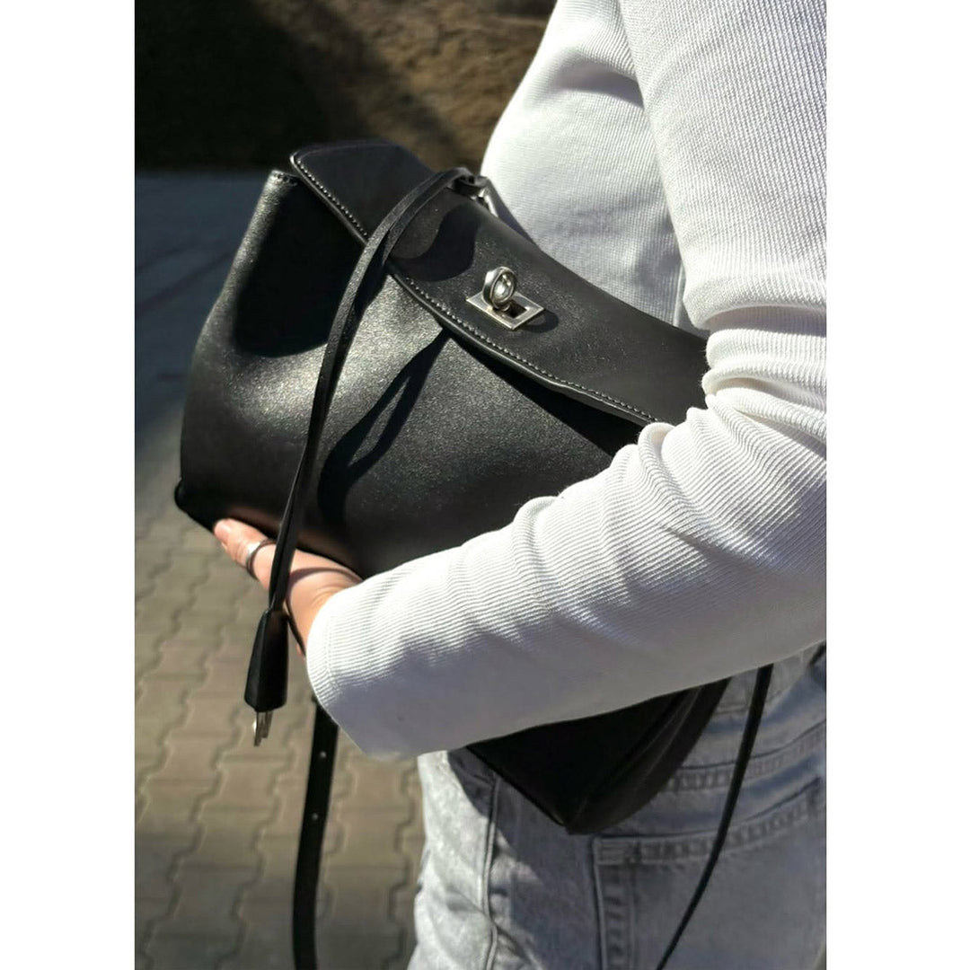Top Grian Leather Rodeo Women Shoulder Bag