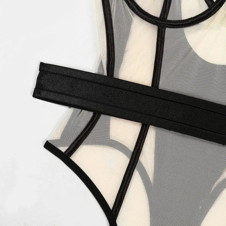 SENSUAL MESH BODYSUIT