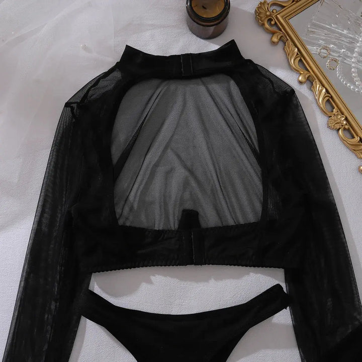 Scarlett – 2-Piece Lingerie Set with Stockings – For Nights Worth Remembering