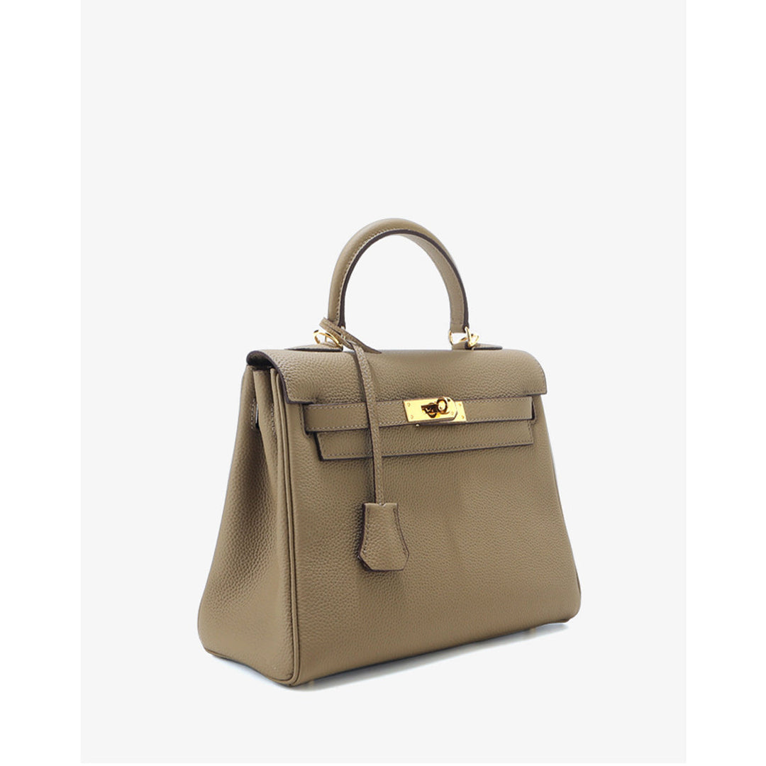 Top Grain Leather Inspired Kelli Bag