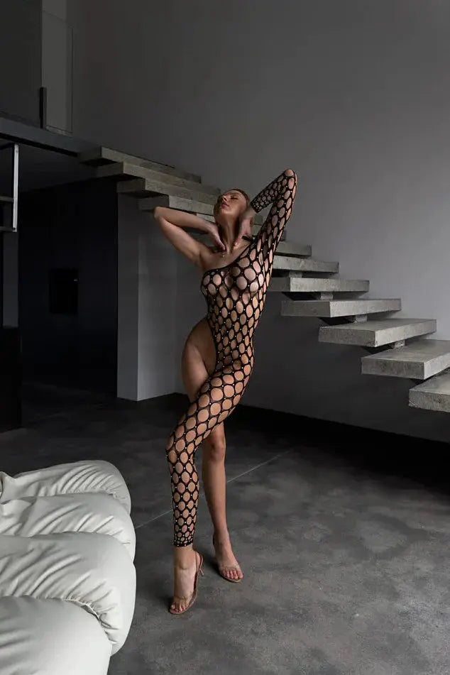 Carla – Fishnet Bodystocking – Made for Midnight