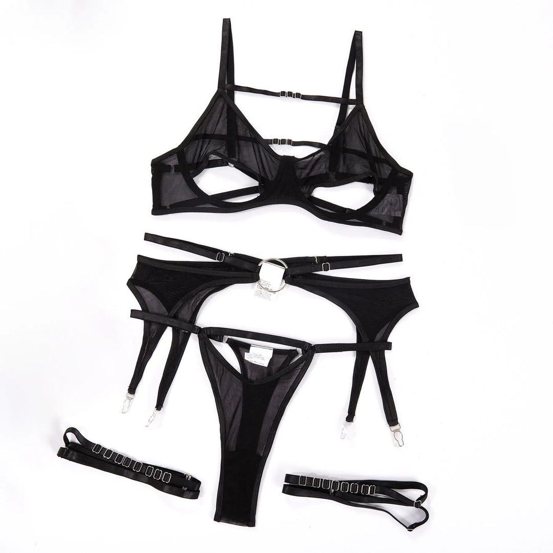 Drew – 3-Piece Lingerie Set – For the Night He Won’t Forget