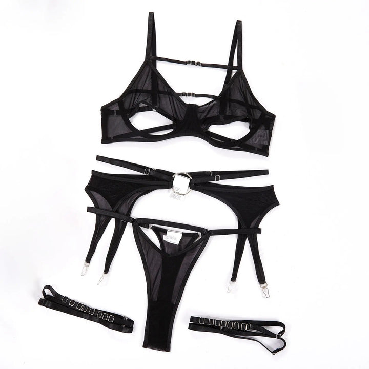Drew – 3-Piece Lingerie Set – For the Night He Won’t Forget