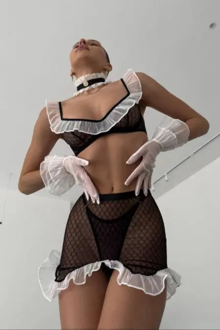 Angelique – Transparent Maid Cosplay Set – Built for After Dark