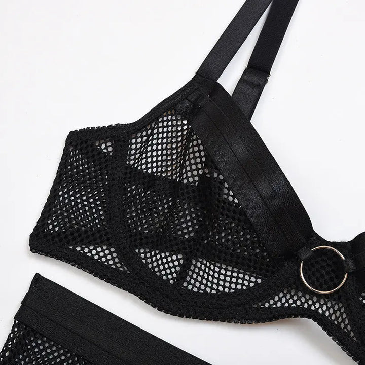 Aliya – 4-Piece Lingerie Set – Layered for the Occasion