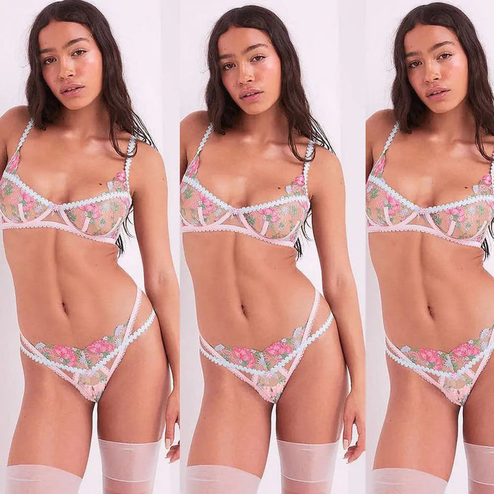 Dulce – 3-Piece Lingerie Set – Sweet Enough to Be Dangerous